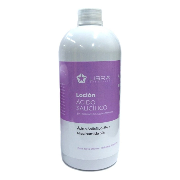 Locion Acido Salicillico 2% Niacinamida 3% X 500ml Libra