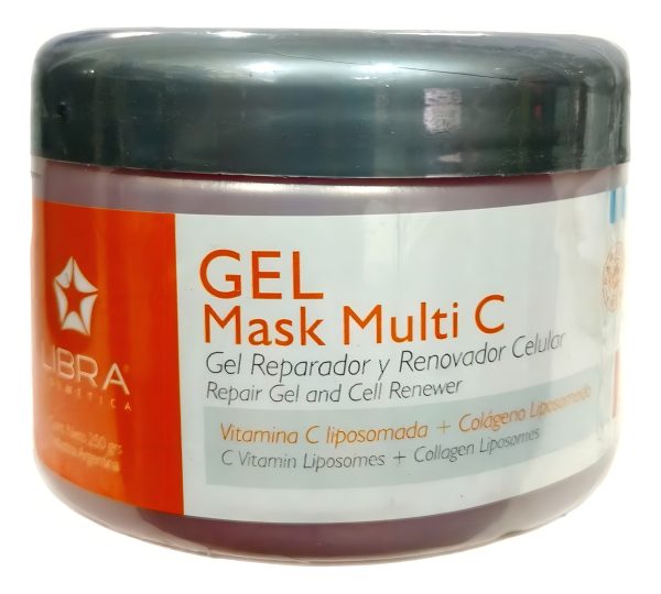 Mascara Gel Vitamina C Y Colageno Reparadora X 250 Gr Libra