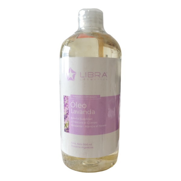 Oleo Masajes Aceite Esencial Lavanda 500ml Libra Cosmetica - Image 2