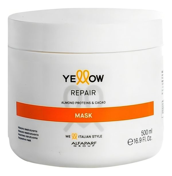 Mascarilla Yellow Repair Alfaparf 500ml Almendra Y Cacao