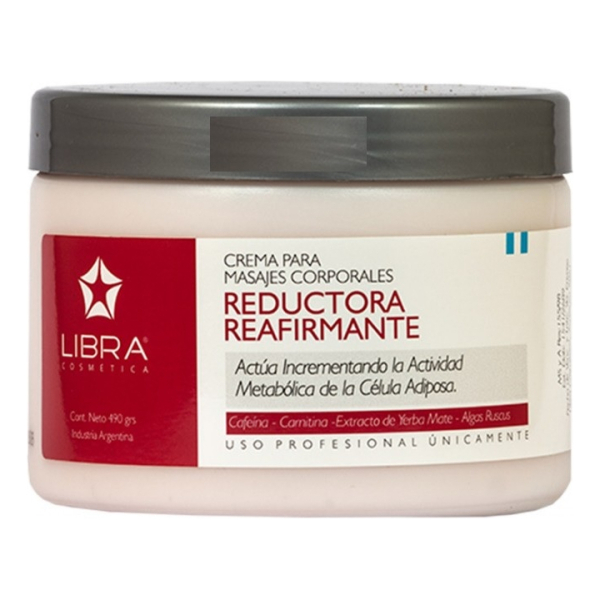 Libra Crema Masajes Reductora Reafirmante X 490grs