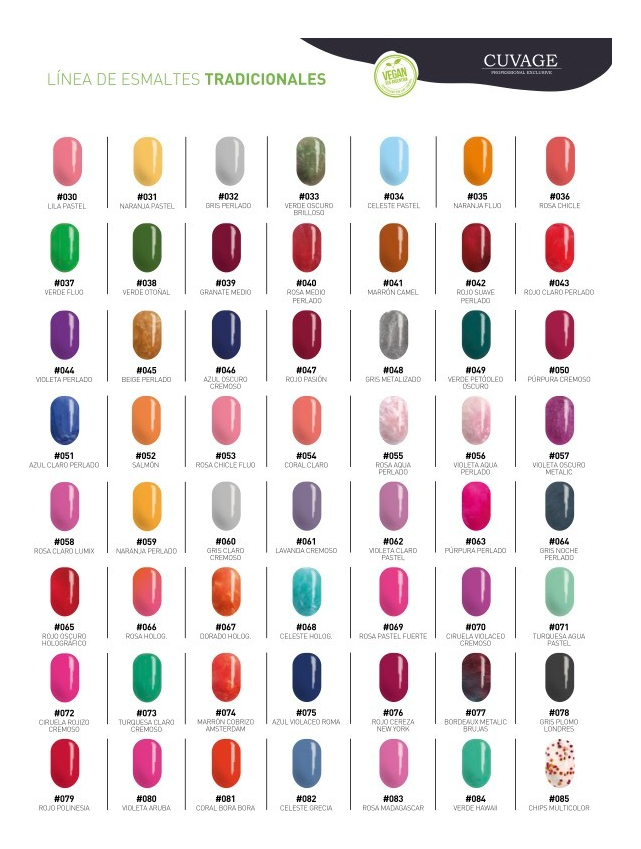 Cuvage Pro Keratine Esmalte Uñas Tradicional X 20 Sin Tacc - Image 4