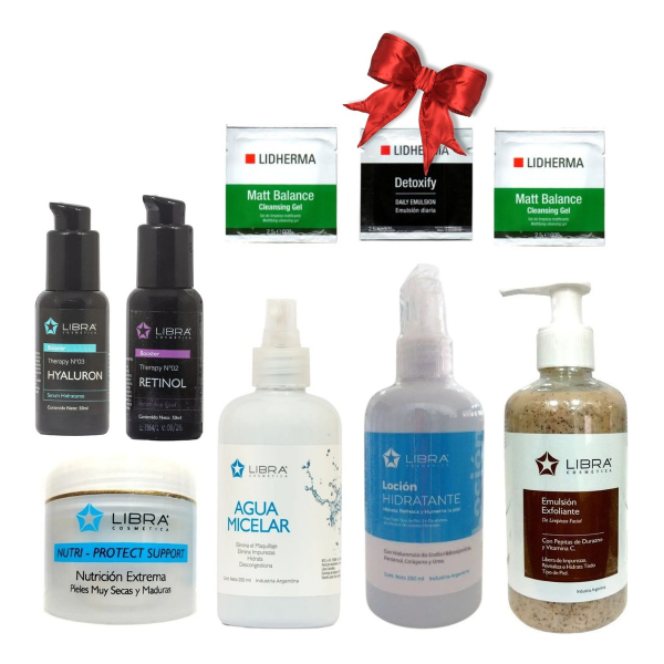 Kit Combo Rutina Piel Normal Retinol Hialuronico Hidratacion