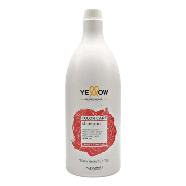 Shampoo Color Care Yellow By Alfaparf Pelos Con Color 1500ml