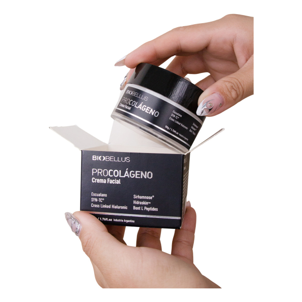 Crema Facial Procolágeno Firmeza Hidratación 50g Biobellus