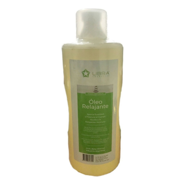 Oleo Aceite Masajes Relajantes Mentol Alcanfor X1l Libra