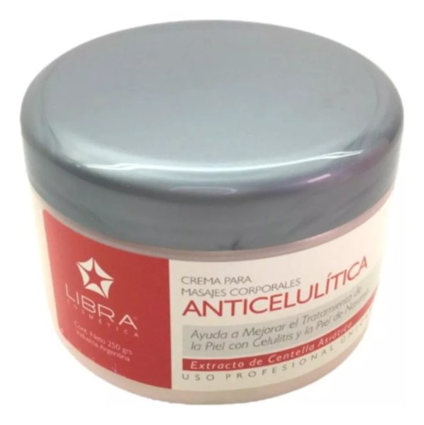 Crema Masajes Anti Celulitis X 250gr Centella Asiatica Libra - Image 2
