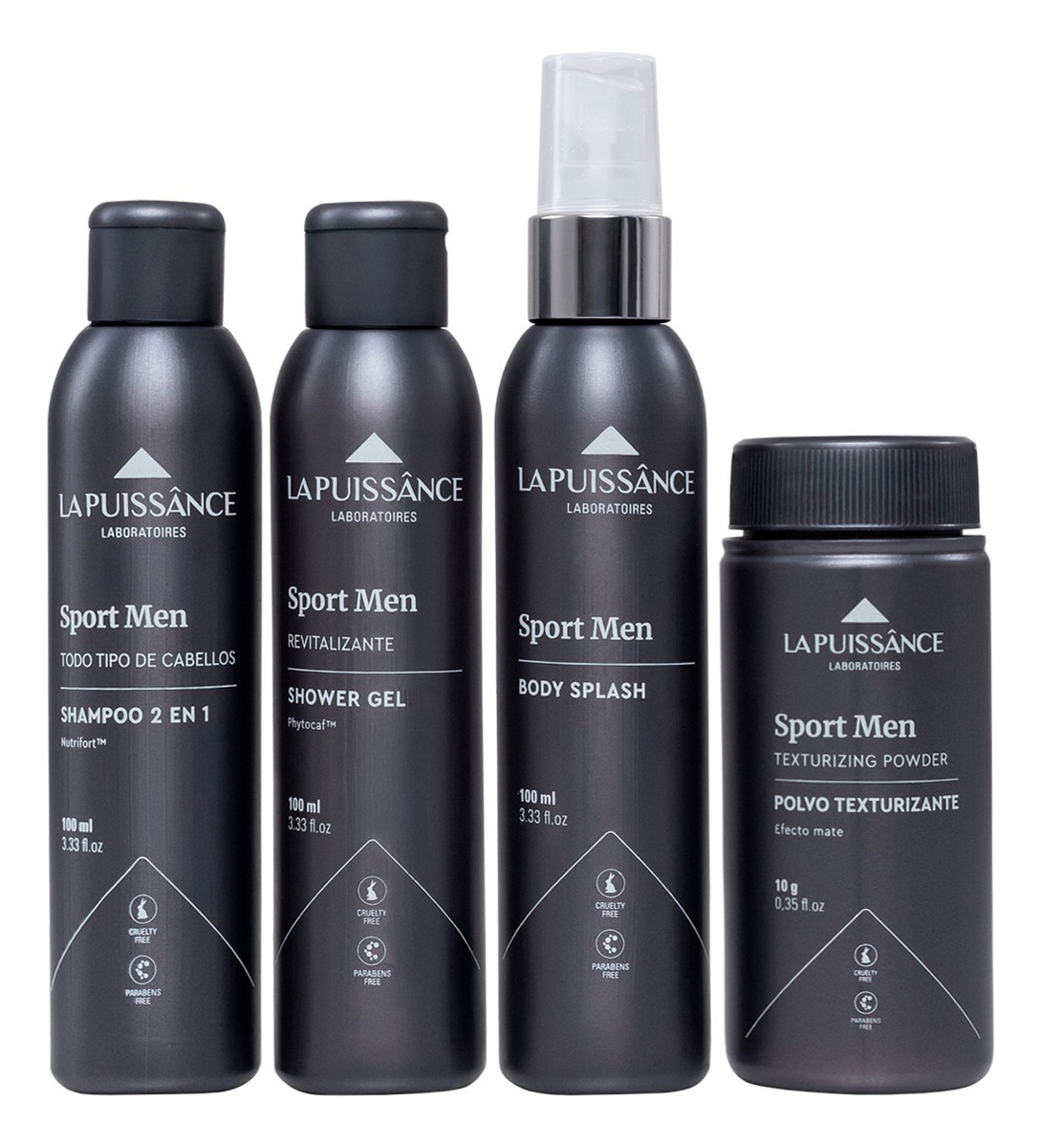 La Puissance Kit Sport Men Todo Tipo Cabello Con Estuche - Image 6