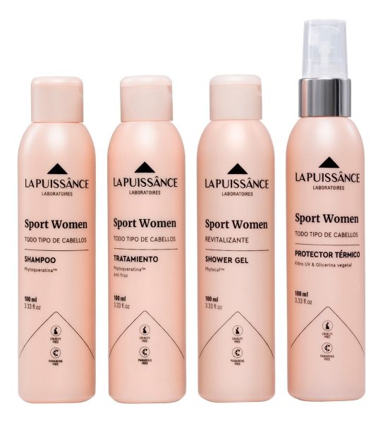 La Puissance Kit Sport Women Todo Tipo Cabello Con Estuche - Image 4