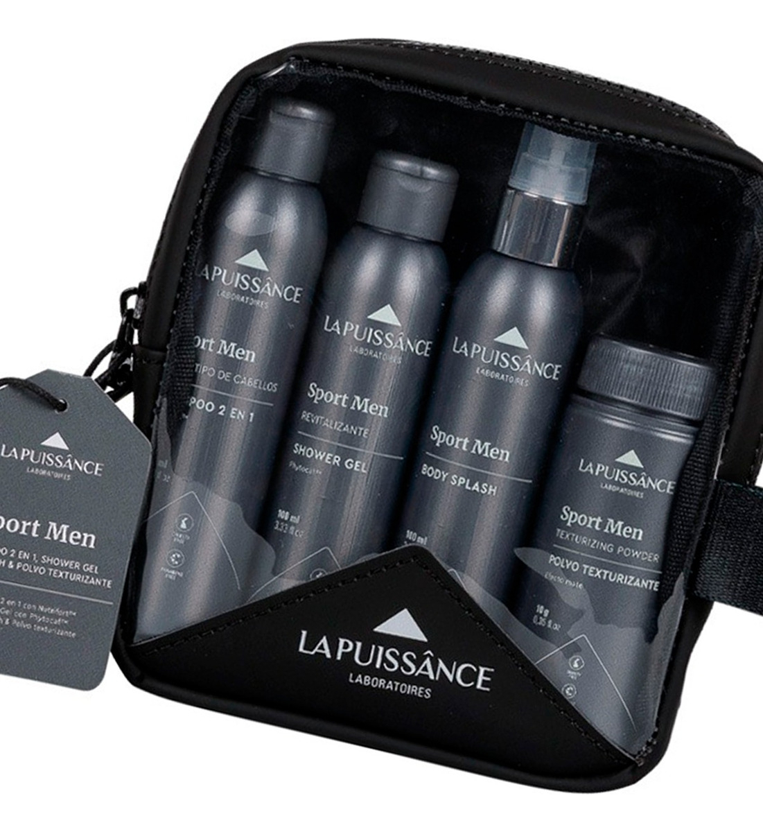 La Puissance Kit Sport Men Todo Tipo Cabello Con Estuche - Image 4