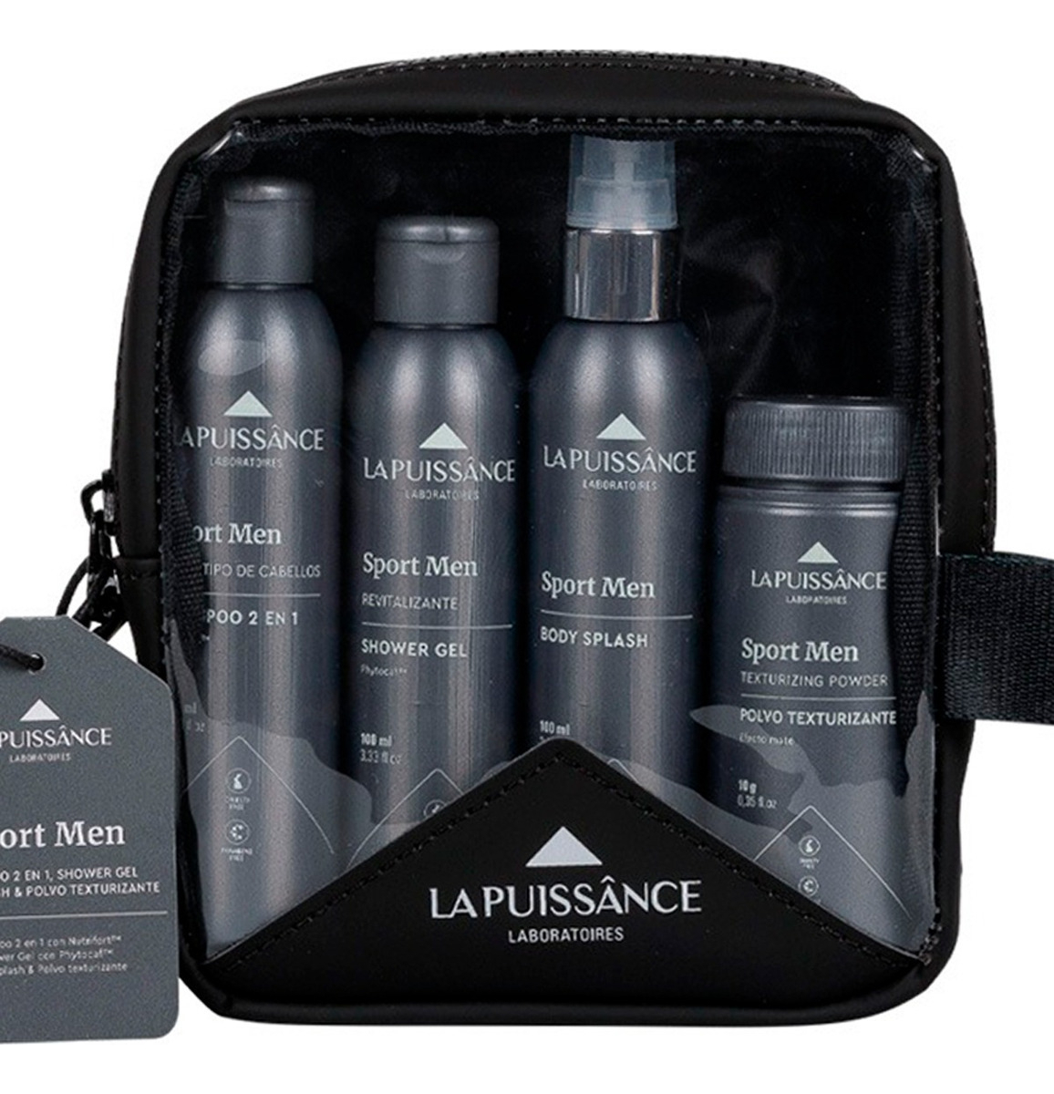 La Puissance Kit Sport Men Todo Tipo Cabello Con Estuche - Image 3