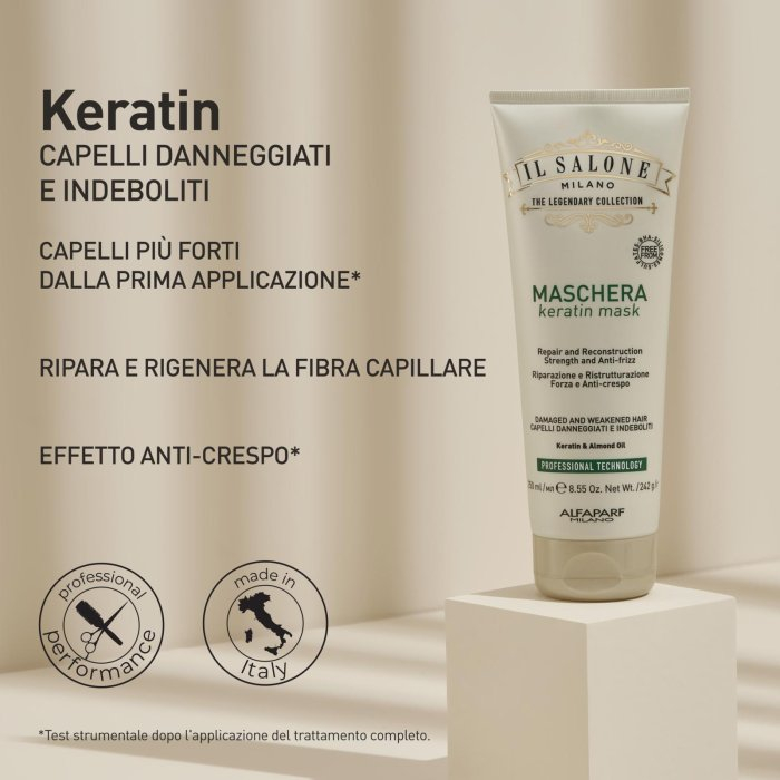 Il Salone Maschera Keratin Repair 250ml Alfaparf Milano - Image 2