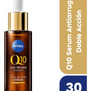 Serum Facial Doble Accion Nivea Q10 Antiarrugas X 30ml