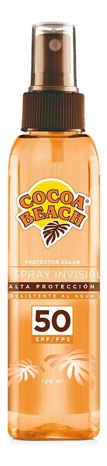 Cocoa Beach Protector Solar Spray Invisible Fps 50 120ml - Image 2
