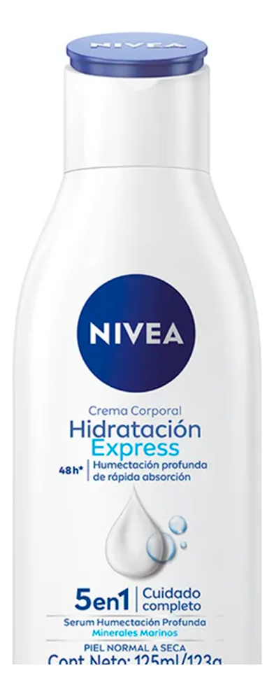 Nivea Body X125 Hidratacion Express 5en1 - Image 2