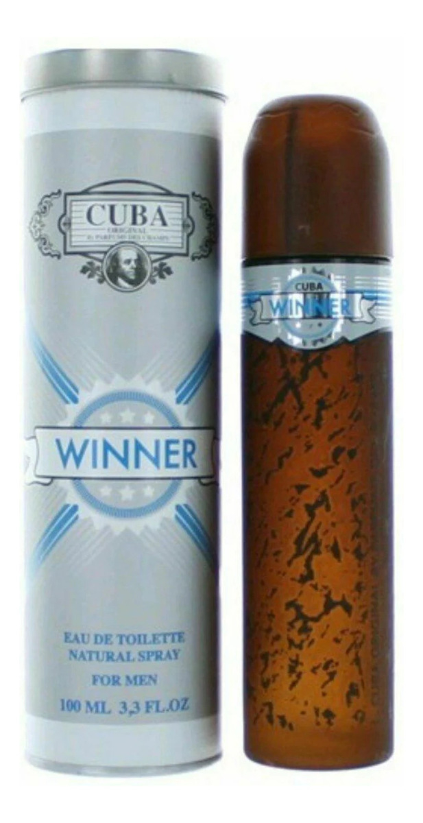 Perfume Para Hombre Cuba Winner Edt 100ml + Regalo - Image 3