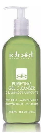 Gel Limpiador Purificante Idraet Para Piel Grasa De 500ml - Image 3