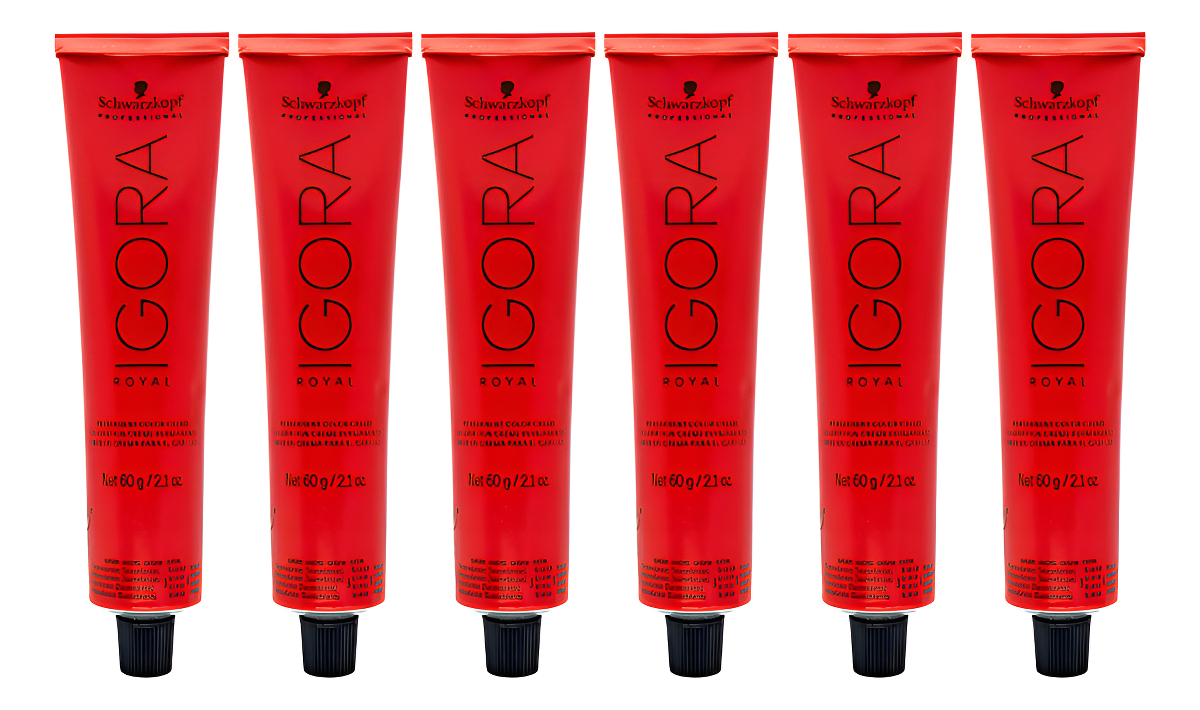 Schwarzkopf Igora Royal Kit X6 Tintura Tono A Eleccion 60gr