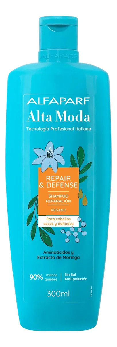 Alta Moda Repai Defense Cabello Dañado Shampoo X 300 Ml - Image 2
