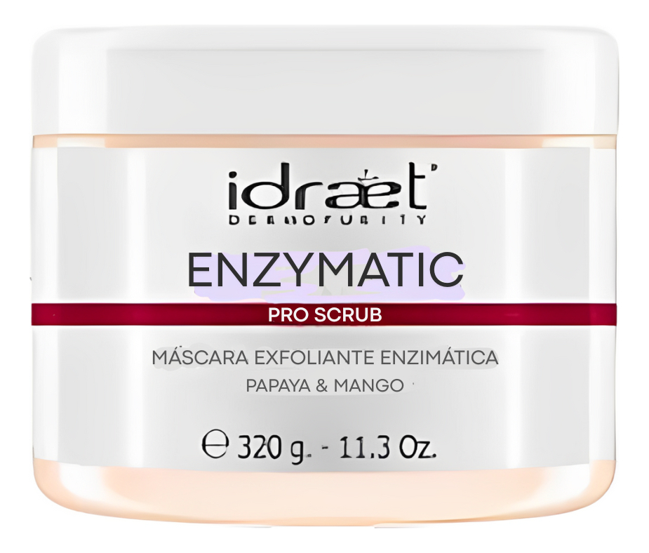 Enzymatic Scrub Idraet Mascara Exfoliante Enzimatica Papaya