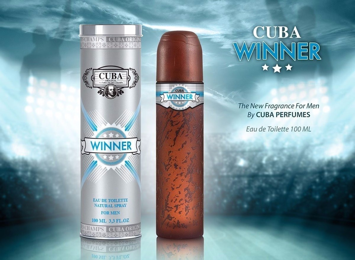 Perfume Para Hombre Cuba Winner Edt 100ml + Regalo - Image 4