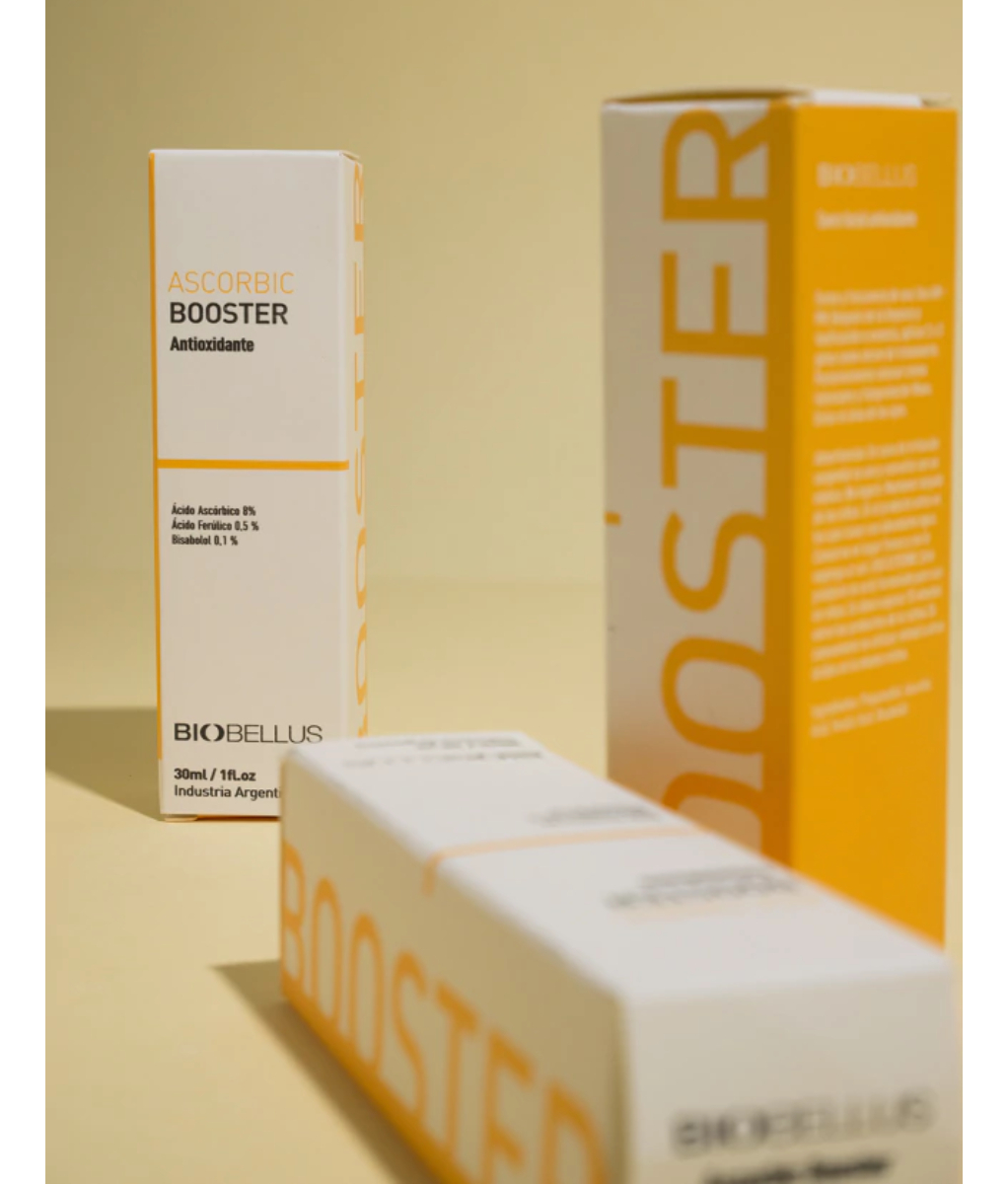 Serum Facial Booster Ascorbic Antioxidante Biobellus 30ml - Image 3