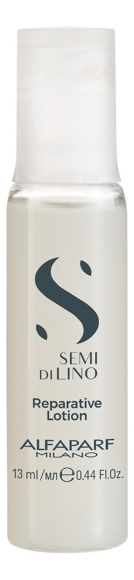 Alfaparf Semi Di Lino Ampolla Loción Reparadora Pelo Dañado - Image 4