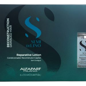 Alfaparf Semi Di Lino Ampolla Loción Reparadora Pelo Dañado