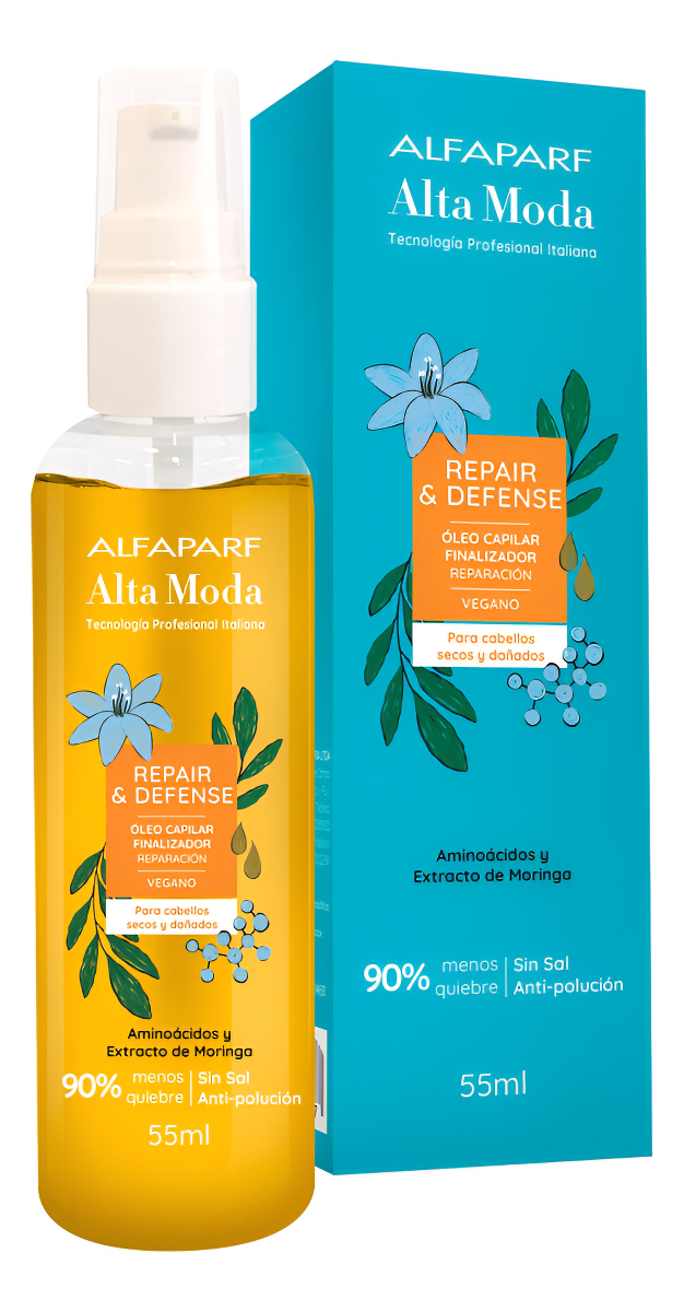 Aceite Hair Repair & Defense Alfaparf Alta Moda X55ml Vegano - Image 2