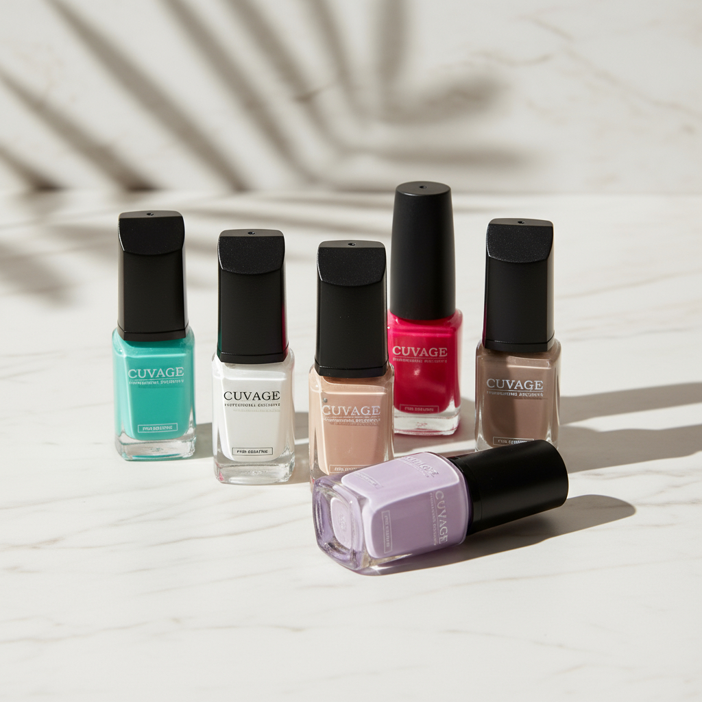 Kit X6 Esmaltes De Uñas Tradicional Cuvage 11ml A Elección
