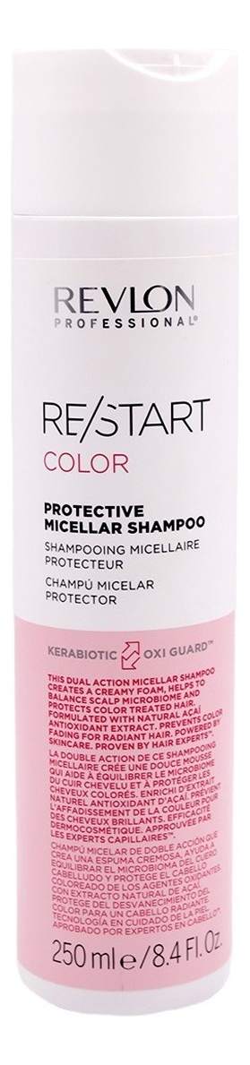 Shampoo Cabello Teñido Restart Protective Micellar 250ml - Image 2