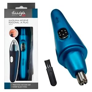 Trimmer Duga Beauty Depilador Nasal Oido Nariz Cejas D-959 Color Azul