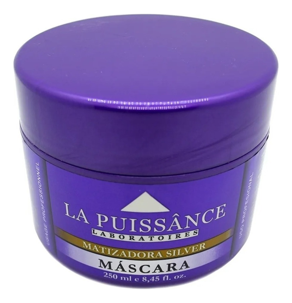 Tratamiento Capilar Matizador La Puissance Silver X250ml Ideal Uso Profesional Estetica Peluqueria Salon - Elimina Tonos Amarillos Para Un Rubio Natural - Image 7