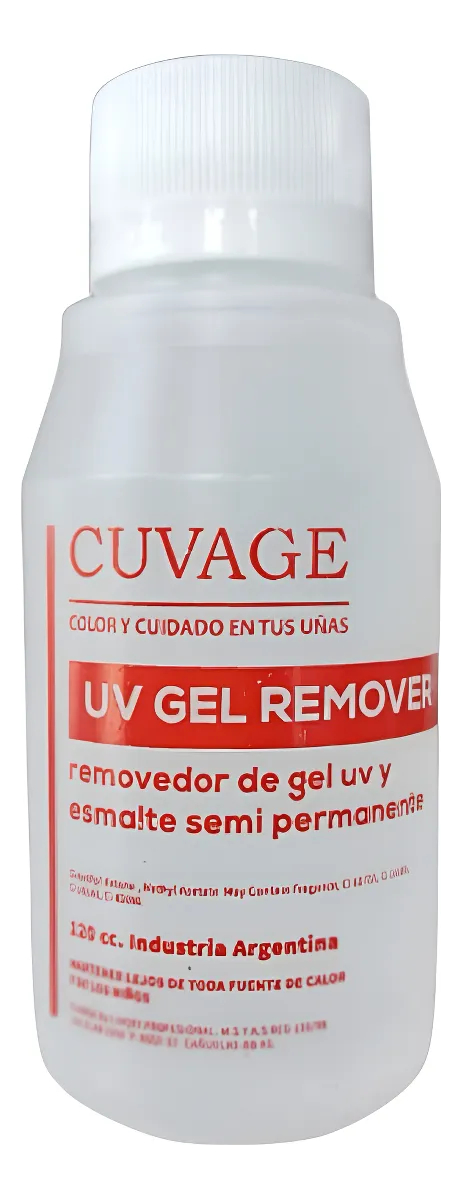 Removedor Esmalte Semipermanente Y Uñas Esculpidas 120cc
