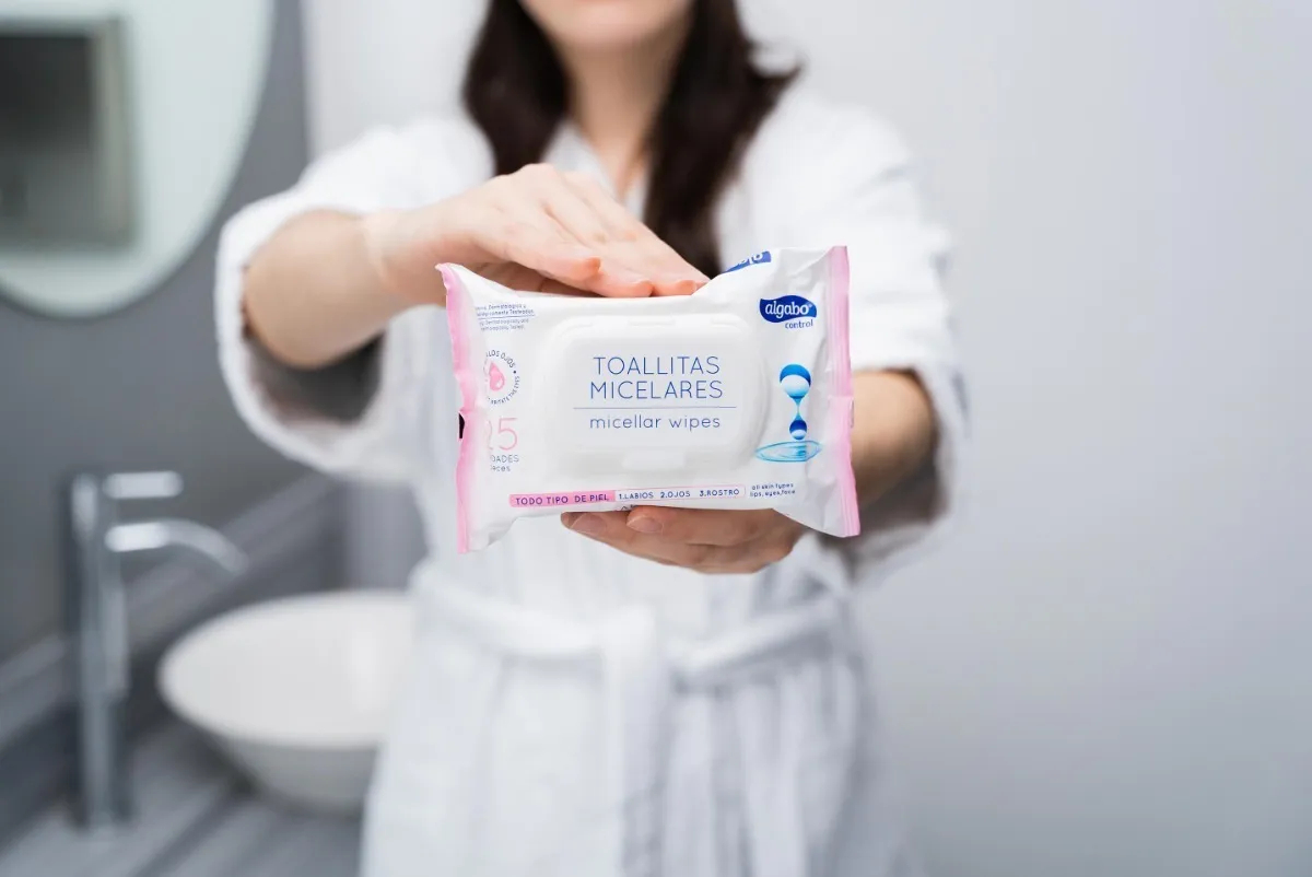 Toallitas Húmedas Agua Micelar 25u Algabo - Image 2