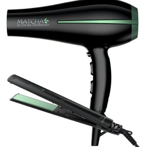 Gama Pack Secador De Pelo Elegance + Planchita Bora Matcha
