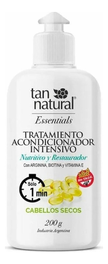 Tan Natural Tratamiento Acondicionador Intensivo 1min X200g