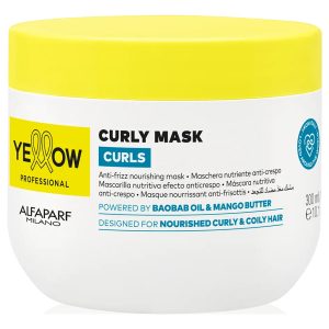 Alfaparf Yellow Curls Curly Mask 300ml Nutritiva Antifrizz