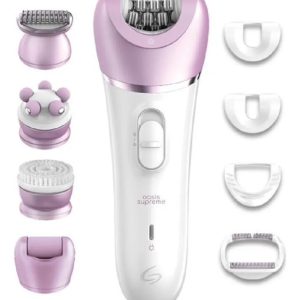 Depiladora Eléctrica Gama Oasis Supreme Usb 8 Accesorios