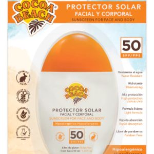 Cocoa Beach Protector Solar Fps50 Facial Corporal 50ml
