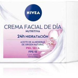 Crema Día Facial Nivea Essentials Fps 15 Piel Seca 50ml/50g
