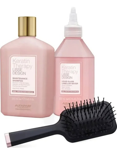 Alfaparf Kt Lisse Desing Glass Hair Kit Shampoo Agua Micelar - Image 2