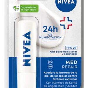 Protector Labial Humectante Nivea Derma Care Fps 20 4,8 Grs