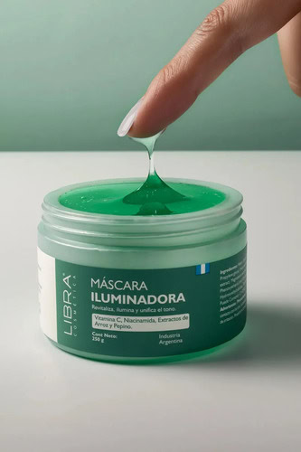 Libra Mascara Facial Iluminadora Y Revitalizante X 250g - Imagen 2