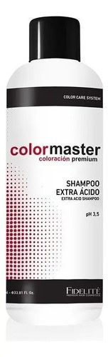 Fidelité Shampoo Extra Ácido Colormaster 1000ml Ph 3.5