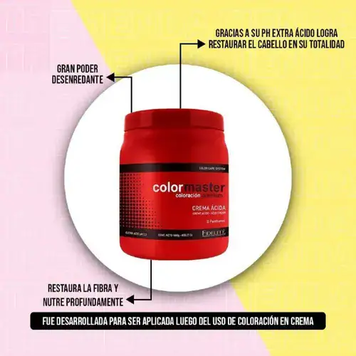 Fidelité Colormaster Crema Extra Ácida Ph3,5 1kg - Imagen 9