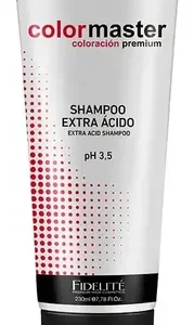 Fidelité Shampoo Extra Ácido Ph 3.5 X 230ml Colormaster