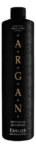 Fidelité Shampoo Mythical Argán Anti-frizz X 900ml Brillo - Imagen 2