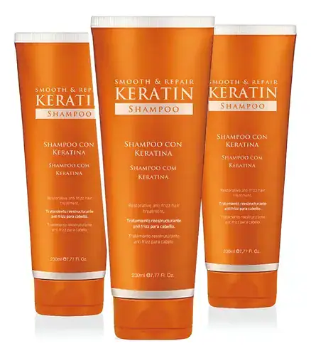 Fidelité Shampoo Keratina 230ml Reparación Frizz Suavidad - Imagen 3