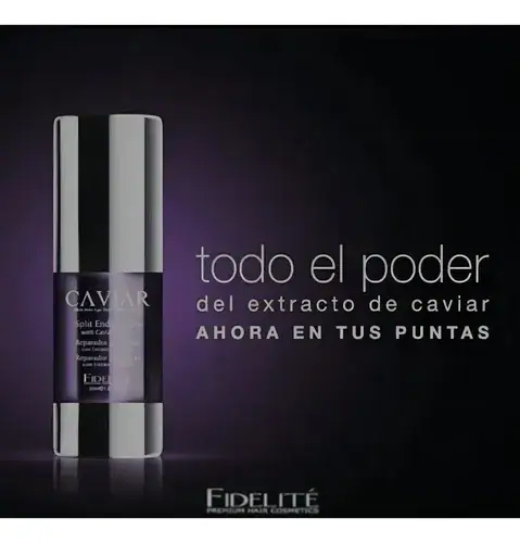 Fidelité Sérum Reparador De Puntas Caviar 30ml Pelo Dañado - Imagen 3